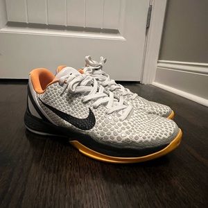 Nike Zoom Kobe 6 Protro White/Del Sol - CW2190-100 Sz 10